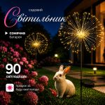 ✨ Садовий світильник «Феєрверк»